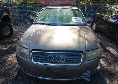 2004 Audi A4 1.8T из США, поврежденный, VIN WAUAC48H34K024085